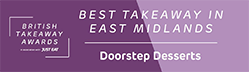 Doorstep Desserts British Takeawy Award