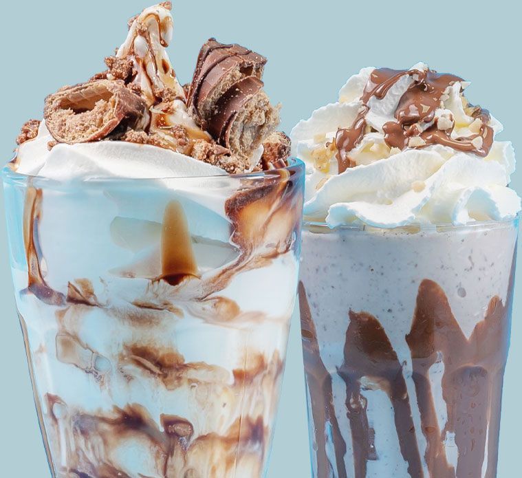 Sundaes at Doorstep Desserts